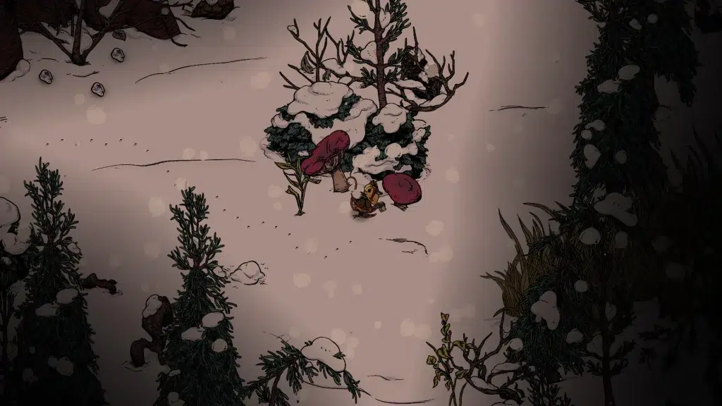 Análisis de Winter Burrow❄️| Supervivencia cozy indie 3 Winter Burrow - Recolectando
