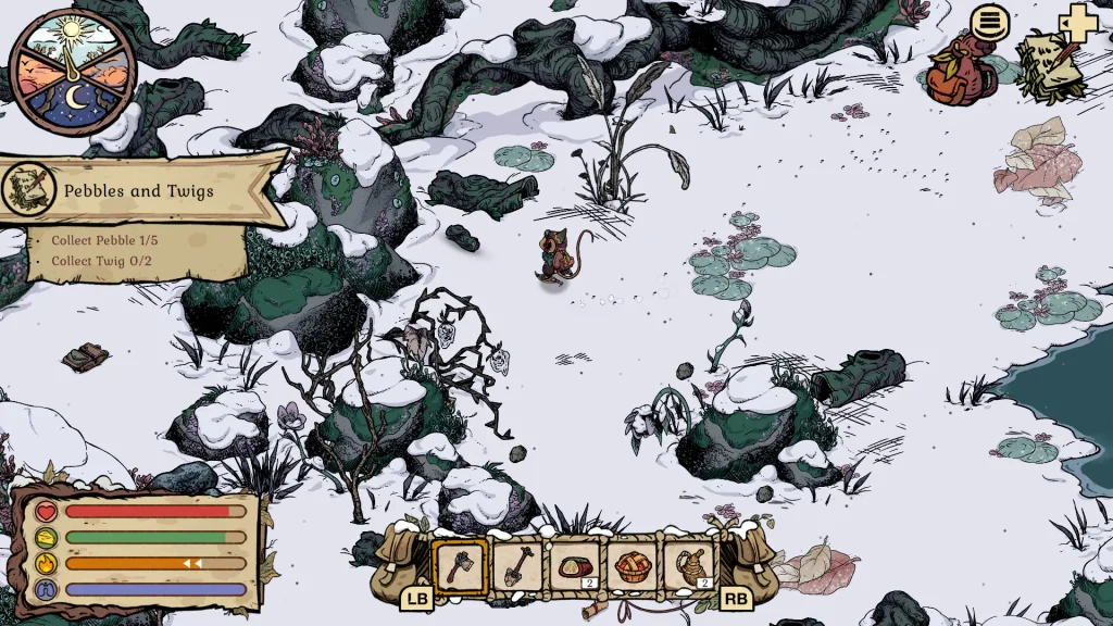Análisis de Winter Burrow❄️| Supervivencia cozy indie 6 Winter Burrow Nevada