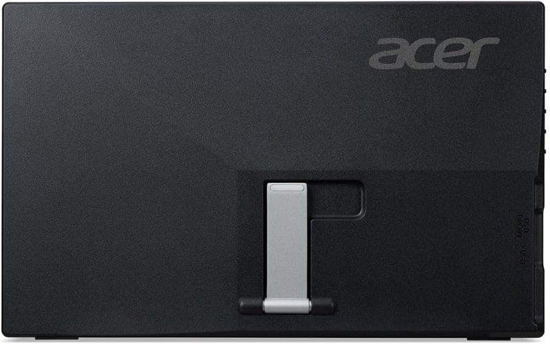 Análisis del monitor portátil Acer PM161Q: productividad en cualquier lugar 2 Acer PM161Q parte trasera e1766836174534