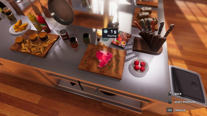 Cooking Simulator cocinando