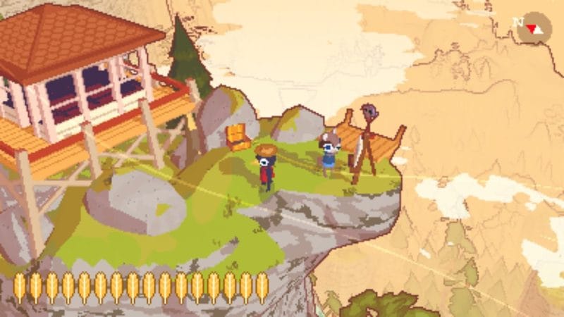 A short Hike - Sobre la colina