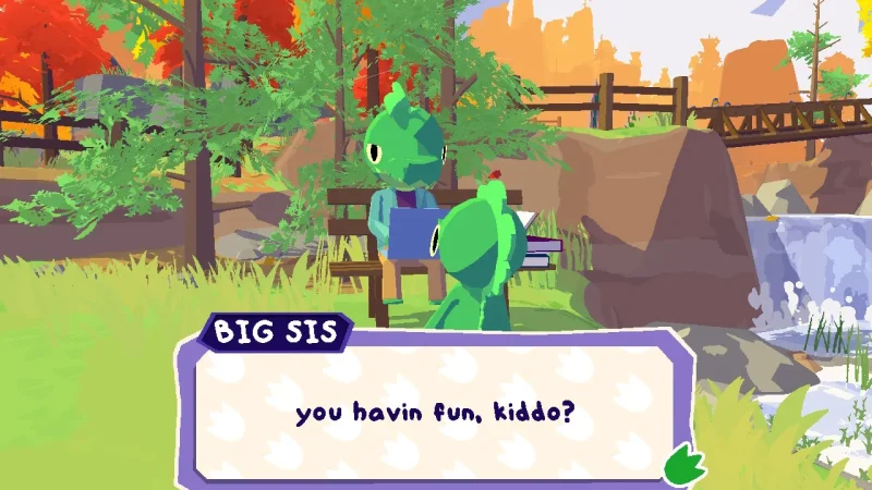 Analisis Lil Gator - Hablando con NPC