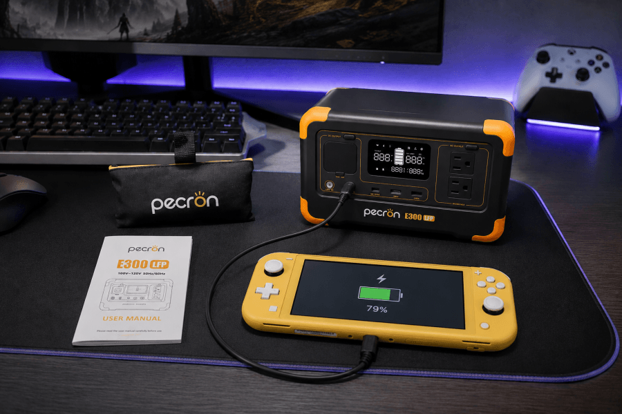 PECRON E300LFP: la power bank portátil ideal para camping, excursiones y apagones 3 2 e1779087876768