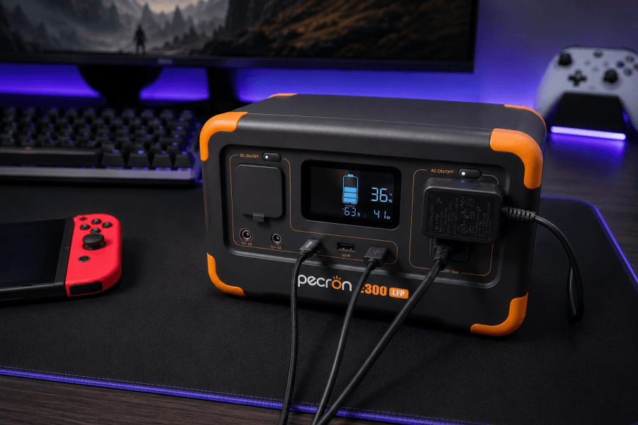 PECRON E300LFP: la power bank portátil ideal para camping, excursiones y apagones 4 3 e1779090426117