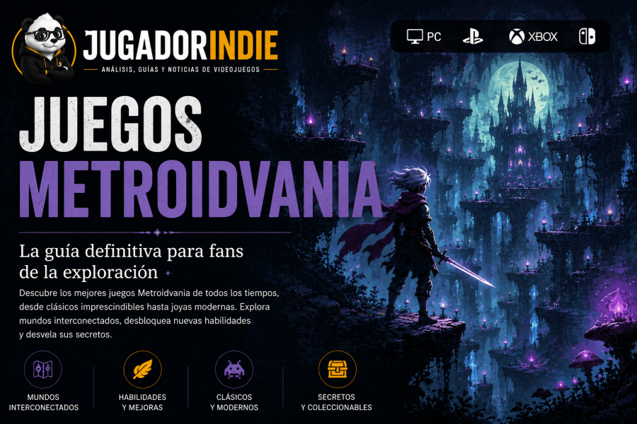 JUEGOS METROIDVANIA
