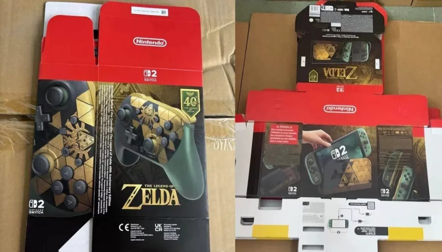 [RUMOR] Se filtra una Nintendo Switch 2 Zelda y un Pro Controller por el 40 aniversario
