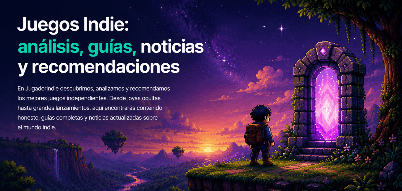 Juegos Indie: análisis, guías, noticias y recomendaciones 133 header jugador indie